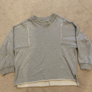 FREE PEOPLE Oversized crew neck SIZE:Large
